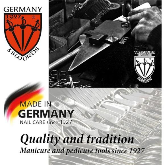 3 Swords Germany - brand quality 10 piece manicure pedicure grooming kit set - Picture 6 of 7